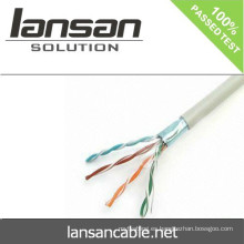 Lansan mejor precio UTP FTP cat5e lan cable 305m 4pair 26awg buena calidad lan cable de buena calidad